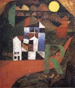 Paul Klee Villa R Spain oil painting artist
